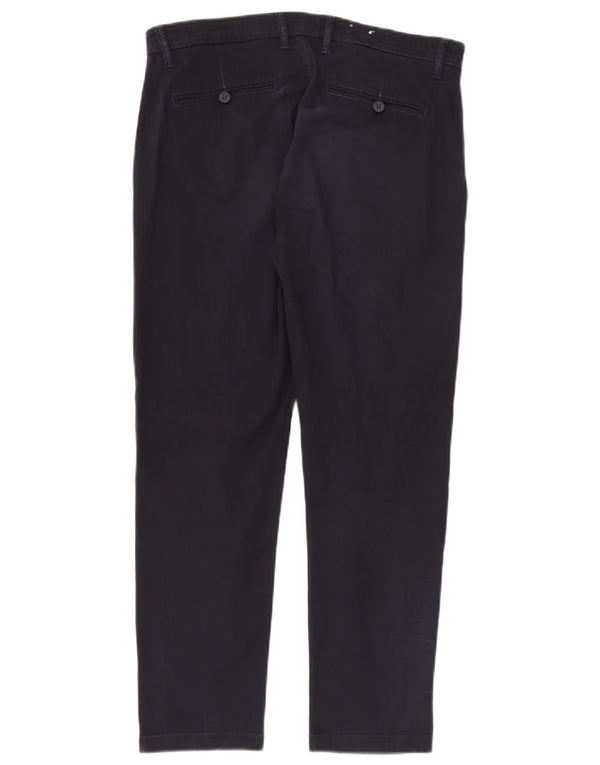 Spodnie męskie Zara Slim Chino EU 42 Large W32 L28 Granatowe