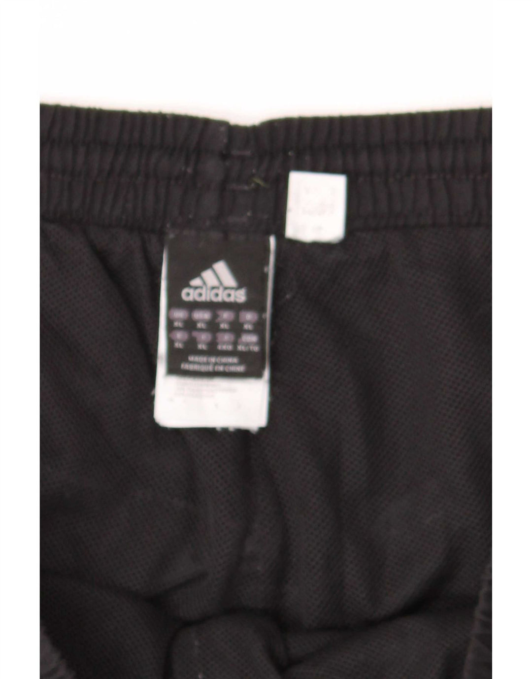 Męskie spodenki sportowe Adidas XL, czarne, poliestrowe