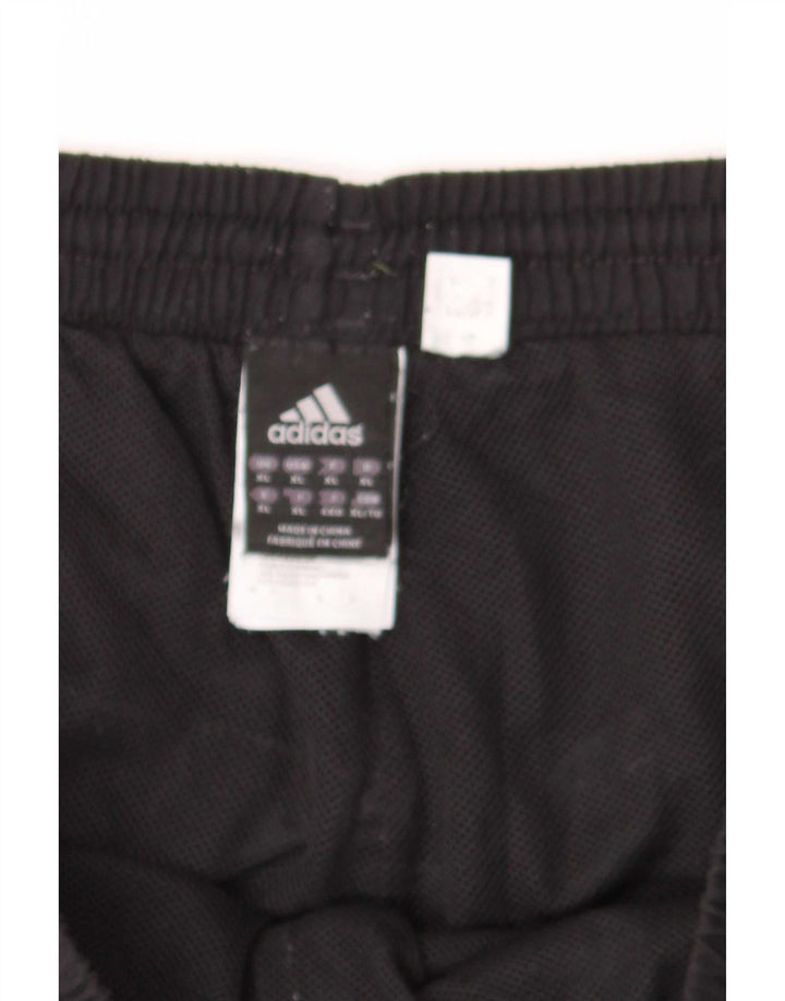 Męskie spodenki sportowe Adidas XL, czarne, poliestrowe
