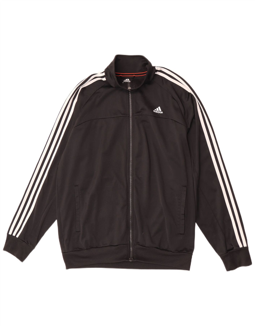 Adidas Męska kurtka dresowa Climalite UK 44/46, duża, czarna, poliestrowa