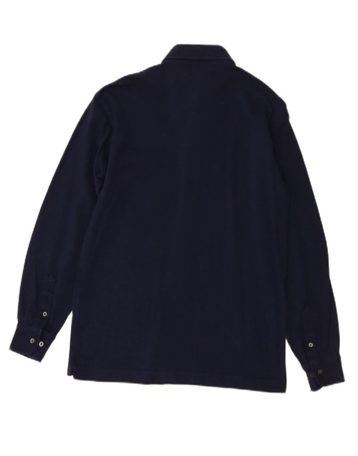 KAPPA Mens Shirt Small Navy Blue Cotton Vintage Kappa and Second-Hand Kappa from Messina Hembry 