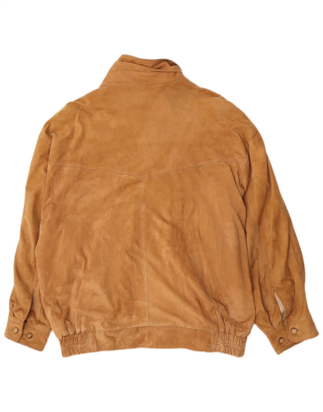 Męska zamszowa kurtka bomber Christian Berg IT 56 3XL brązowa skóra