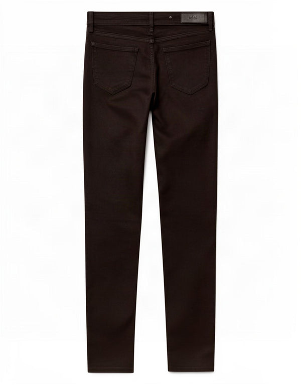 Damskie legginsy Dkny US 6 Medium W30 L30 Burgundowa bawełna