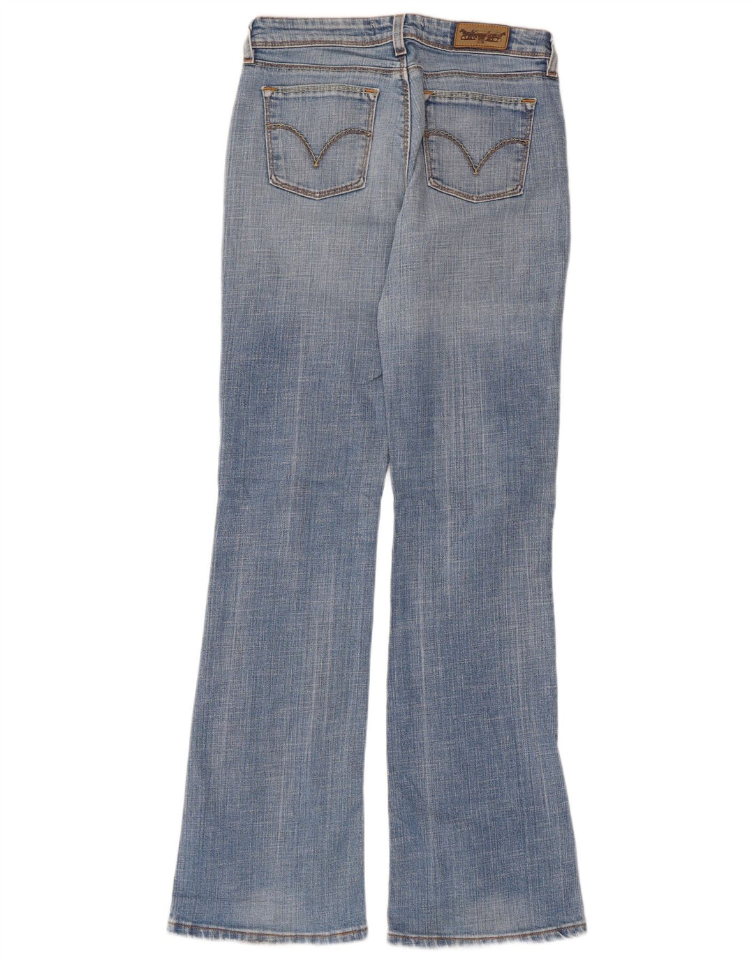 Damskie jeansy Levi's 572 Bootcut W28 L34 Niebieska bawełna