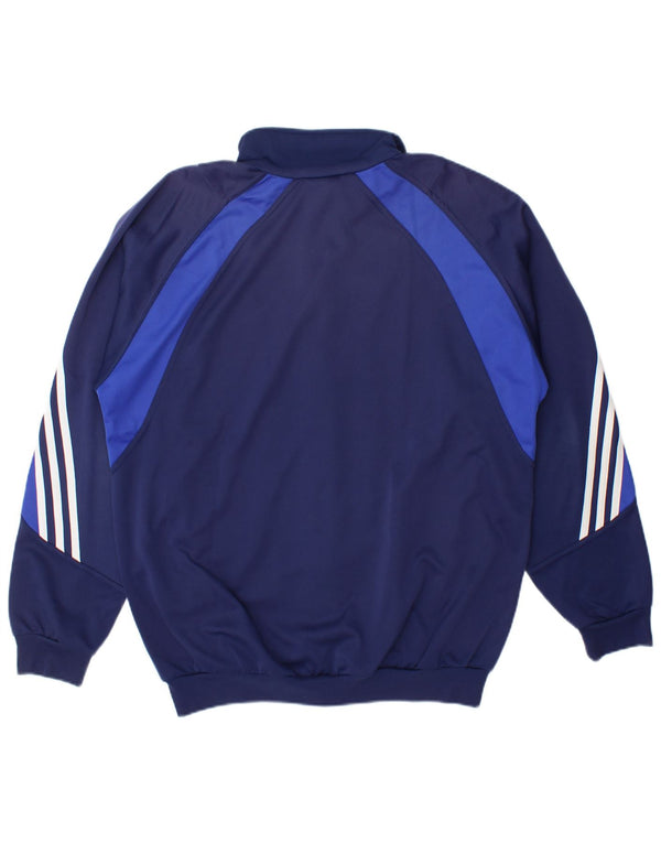Adidas Męskie Climalite Dres Top Jacket UK 40/42 Średni Granatowy