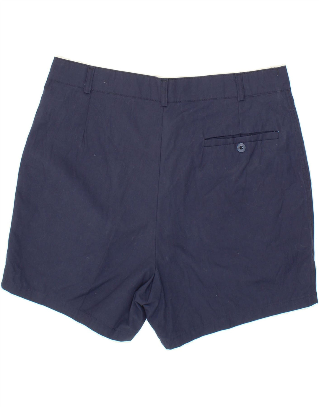 MC KEE'S Mens Pegged Chino Shorts IT 52 XL W38  Navy Blue Vintage MC Kee's and Second-Hand MC Kee's from Messina Hembry 