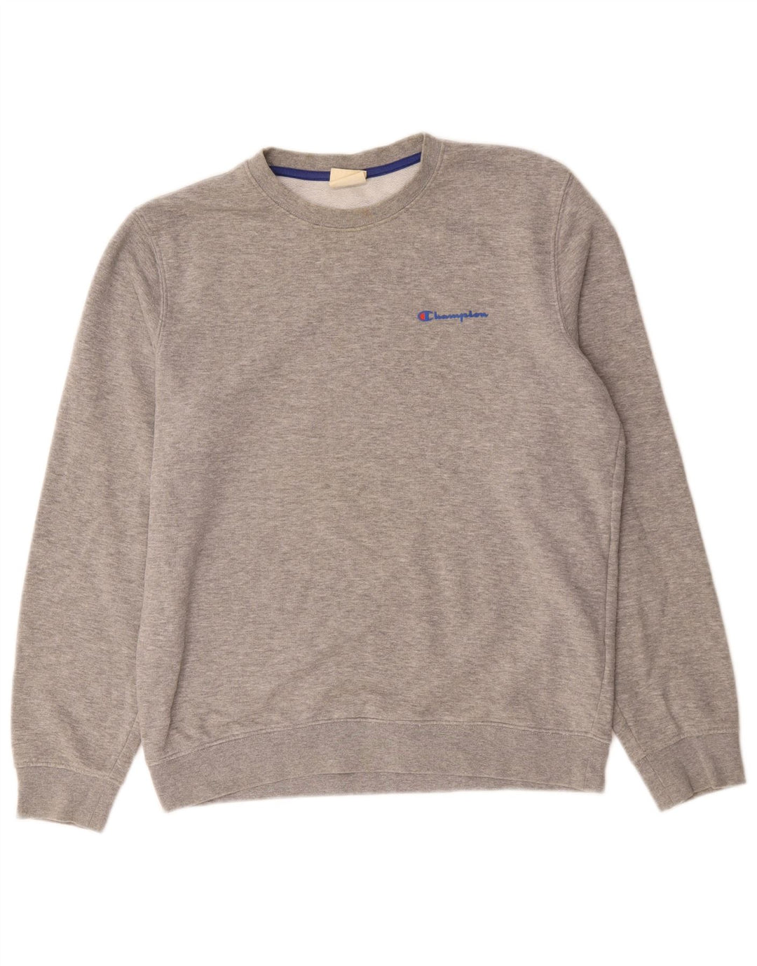 Sweter męski Champion, średnioszary, bawełniany w cętki