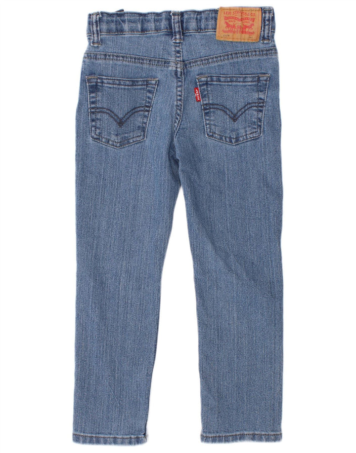 Levi's Boys 511 Slim Jeans 4-5 lat W22 L18 Niebieska bawełna