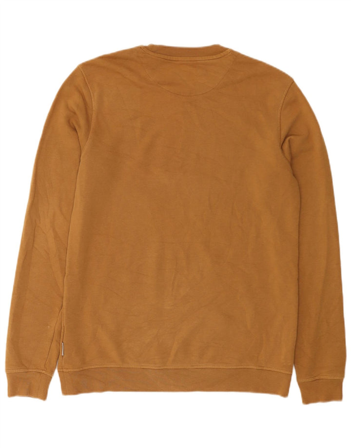 Męski sweter z grafiką Ted Baker, rozmiar 2, mały, brązowy, bawełniany
