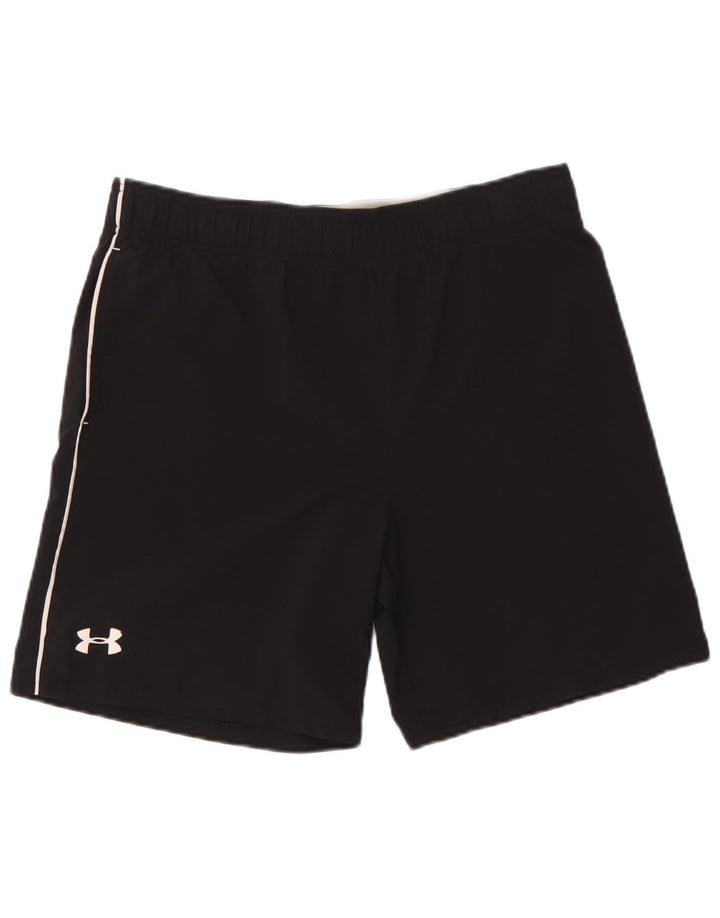 Męskie spodenki sportowe Under Armour z grafiką, średni czarny poliester