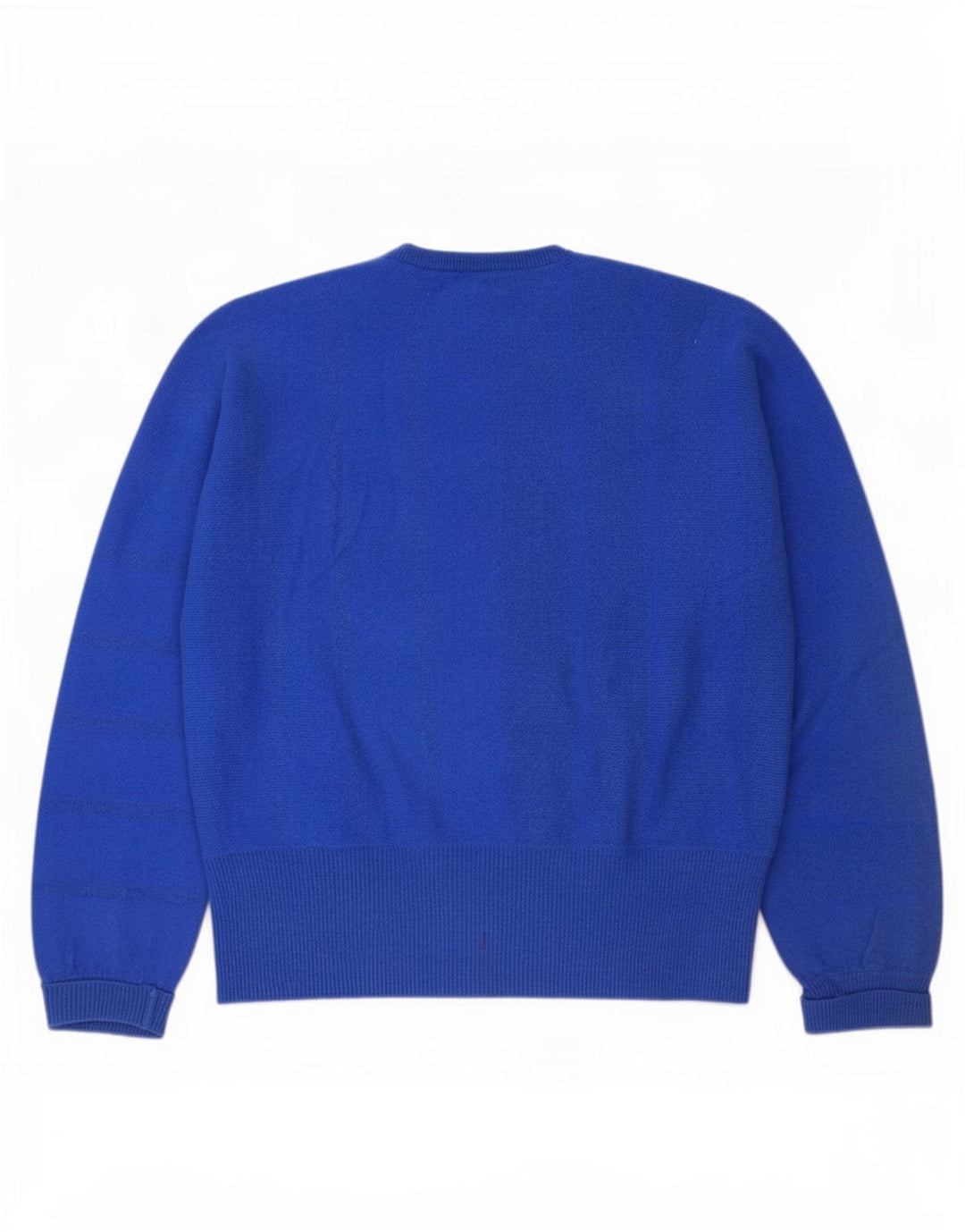 Damski sweter oversize z okrągłym dekoltem Mapier UK 10 Small Blue