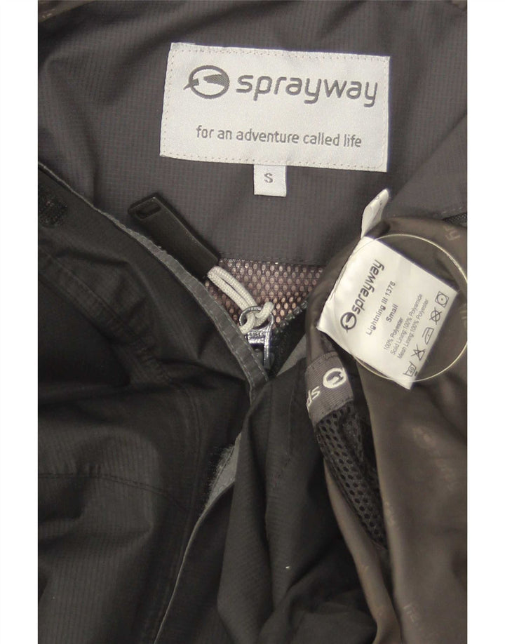 Męska kurtka wiatrówka Sprayway UK 36, mały, czarny, kolorowy poliester