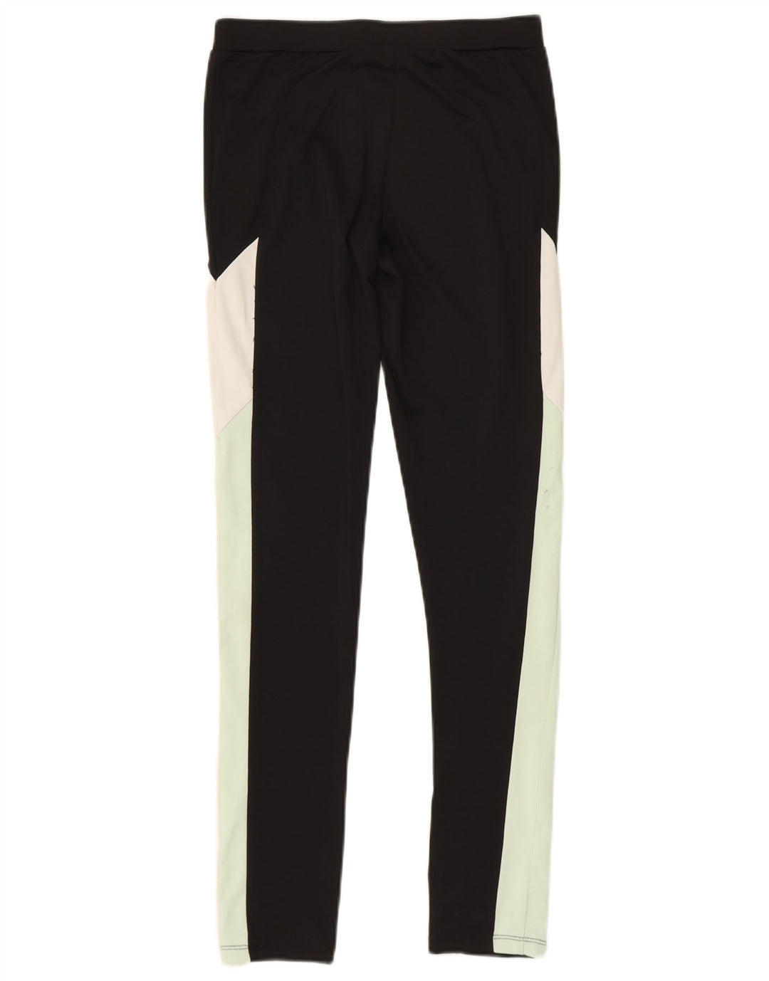 ELLESSE Girls Leggings 13-14 Years  Black Colourblock Polyester