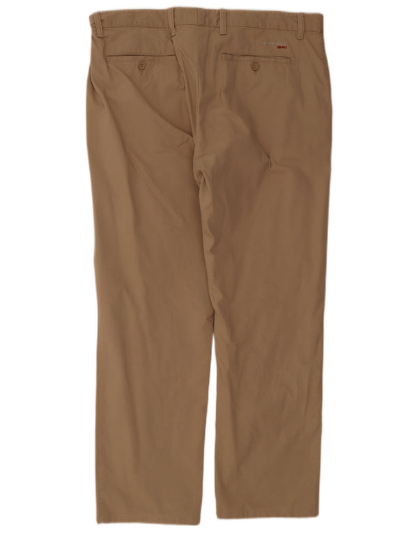 Harmont & Blaine Mens Straight Chino Trousers IT 58 3XL W38 L30 Beige