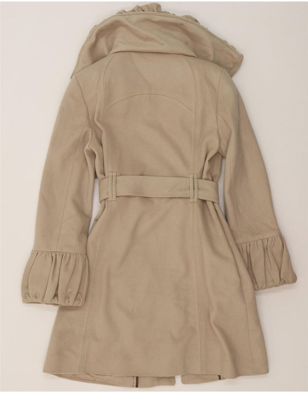 Damski trencz Zara UK 10 Small, szara wełna