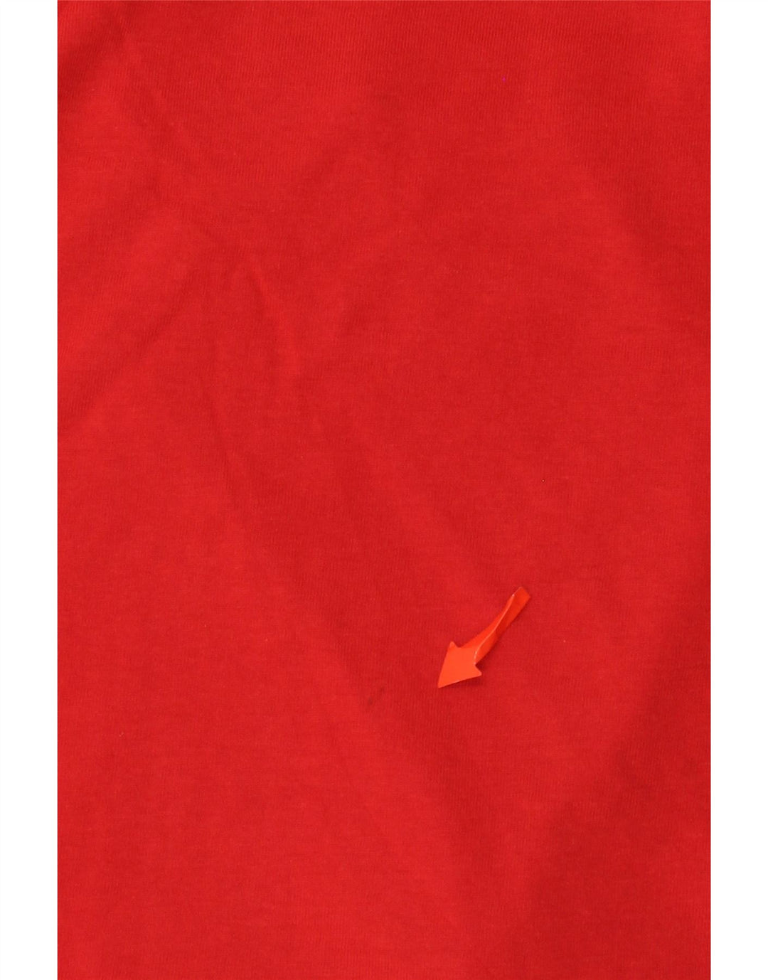 Kappa Męski T-shirt Top Duży Czerwony Bawełniany