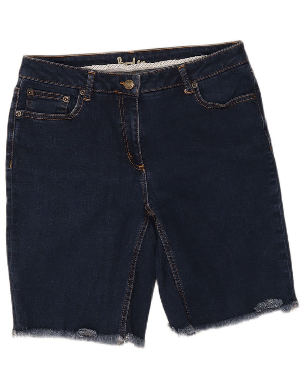 Damskie spodenki jeansowe Boden UK 12 Medium W28 Granatowa bawełna