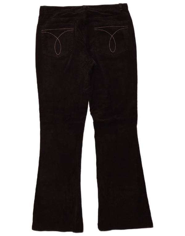 Damskie spodnie sztruksowe Calvin Klein US 13 Large W34 L32 Czarna bawełna