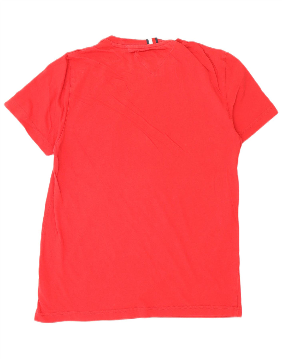 T-shirt męski Tommy Hilfiger, mały, czerwony, bawełniany