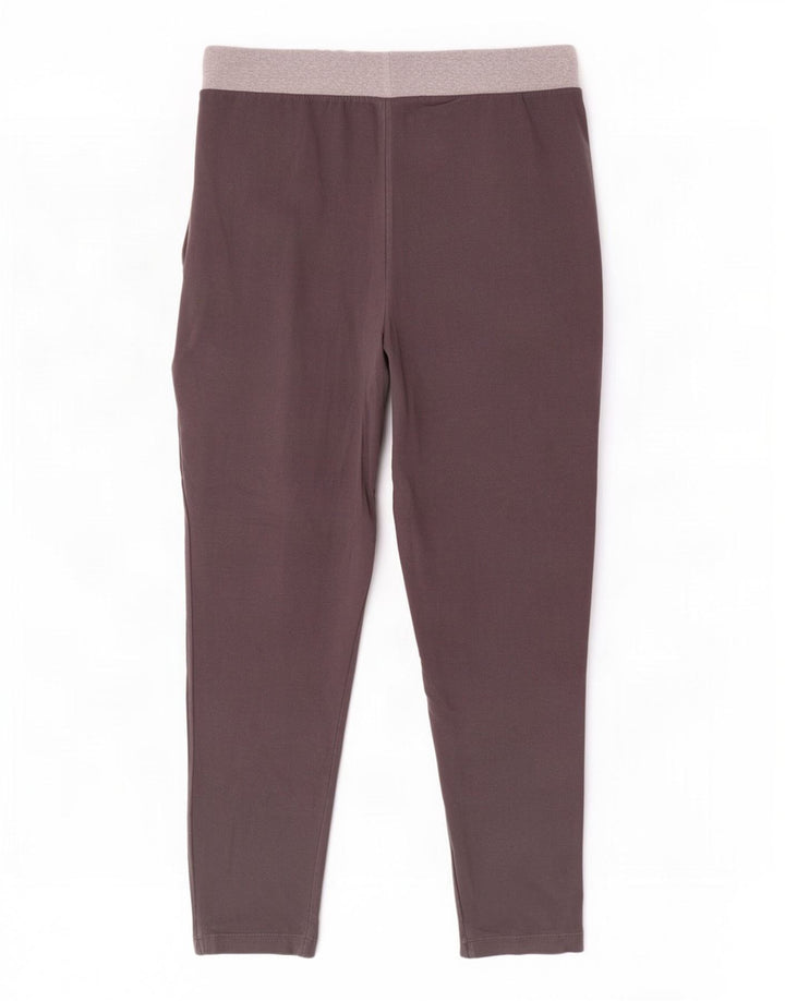 Damskie spodnie dresowe Ellesse Joggers, małe, szare, bawełniane w bloki kolorów