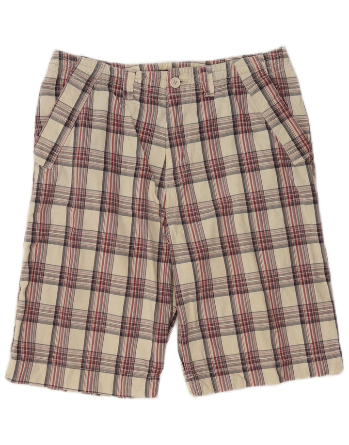 Męskie spodenki chino Ted Baker W32, średnia, wielobarwna krata, bawełniana