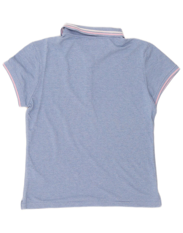 Damska koszulka polo Champion Heritage Fit UK 18 XL, niebieska bawełna