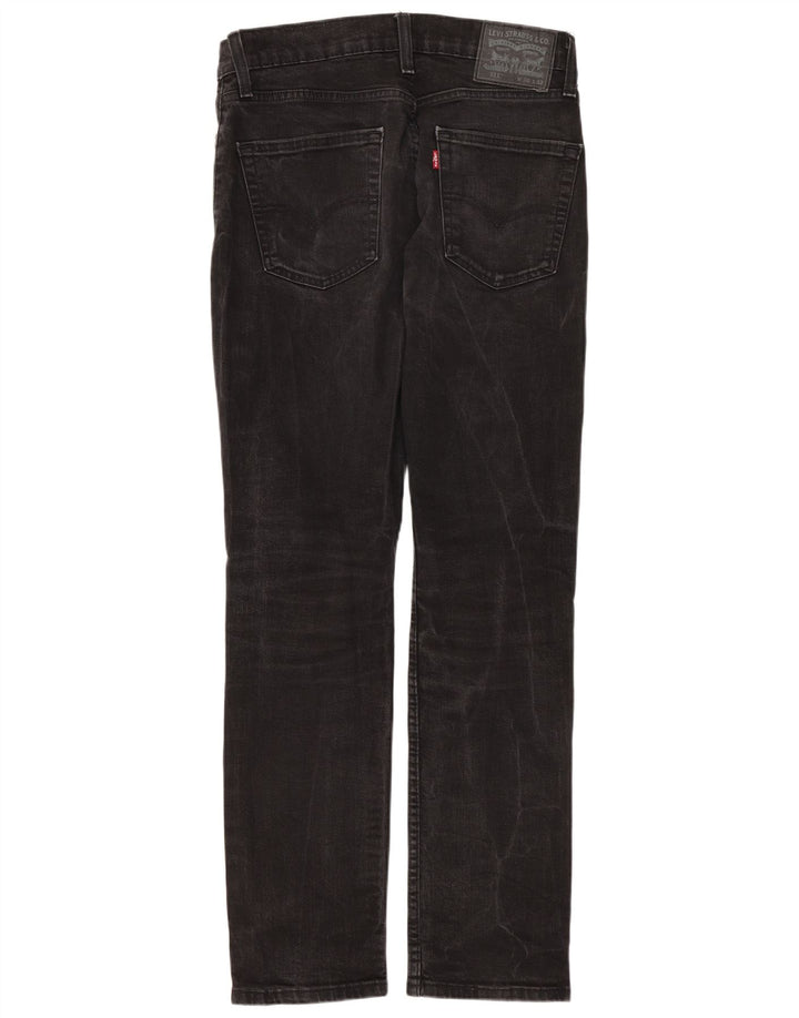 Męskie jeansy Levi's 511 Slim W30 L32 Czarna bawełna