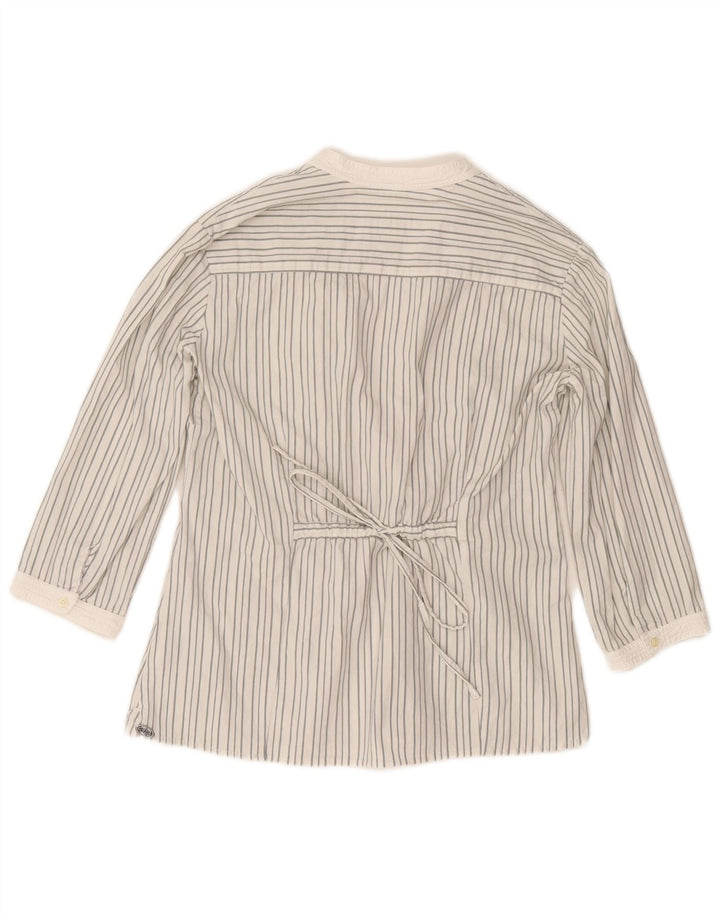 Marlboro Classics Damska bluzka z rękawem 3/4, EU 42, duże, szare prążki