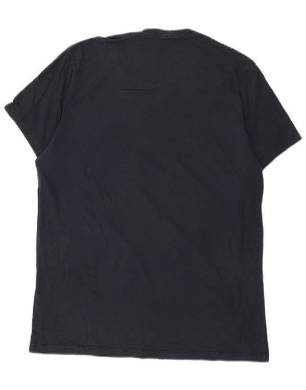 T-shirt męski Jack Wills, średni, granatowy, bawełniany