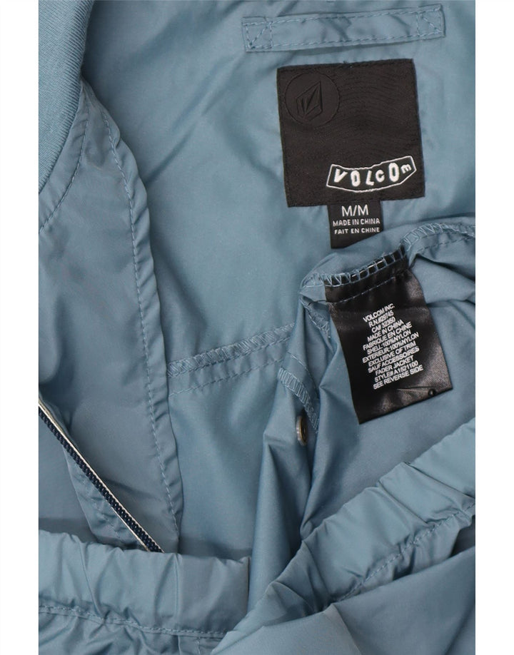 Męska kurtka przeciwdeszczowa Volcom UK 38 Średni niebieski nylon