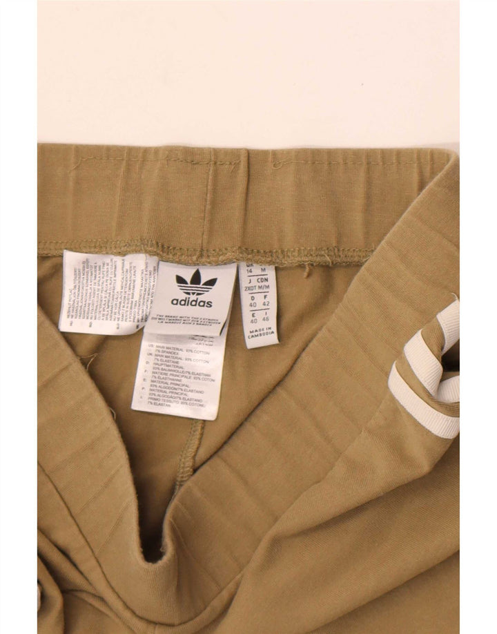 Legginsy damskie Adidas UK 14, średnia bawełna khaki