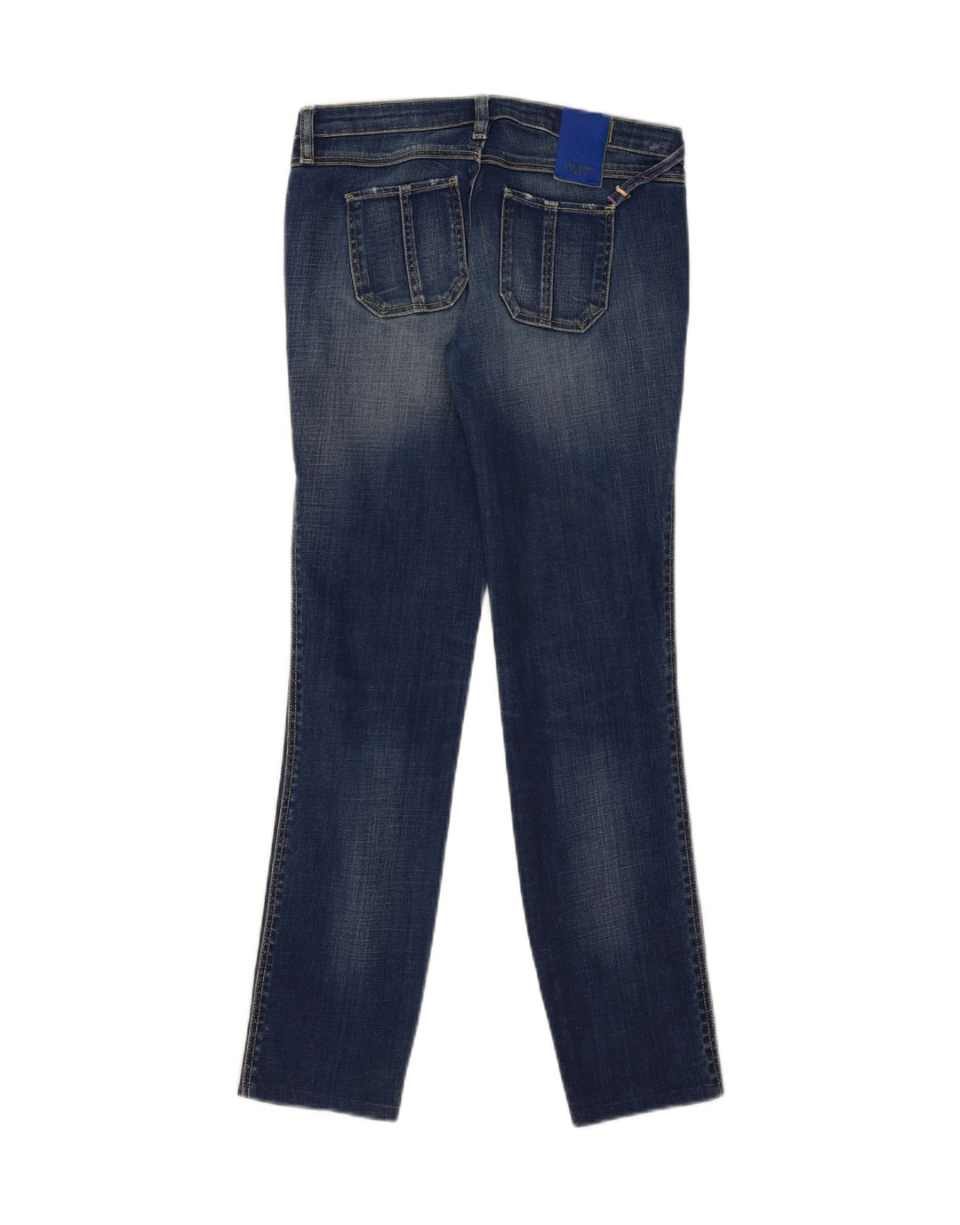 GAS Womens Slim Jeans W26 L30 Blue Cotton Vintage Gas and Second-Hand Gas from Messina Hembry 