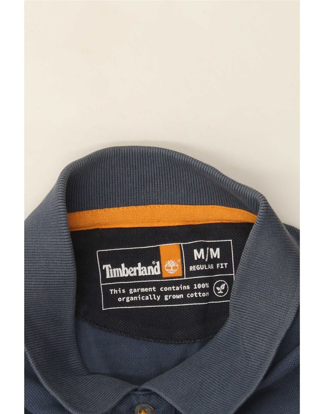 Męska koszulka polo Timberland o regularnym kroju, średnioniebieska, bawełniana