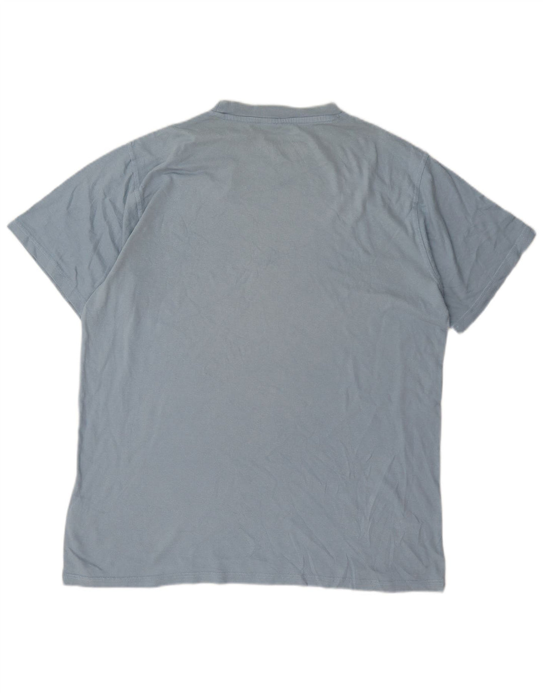 Męski T-shirt z grafiką Weird Fish, duży, niebieski, bawełniany