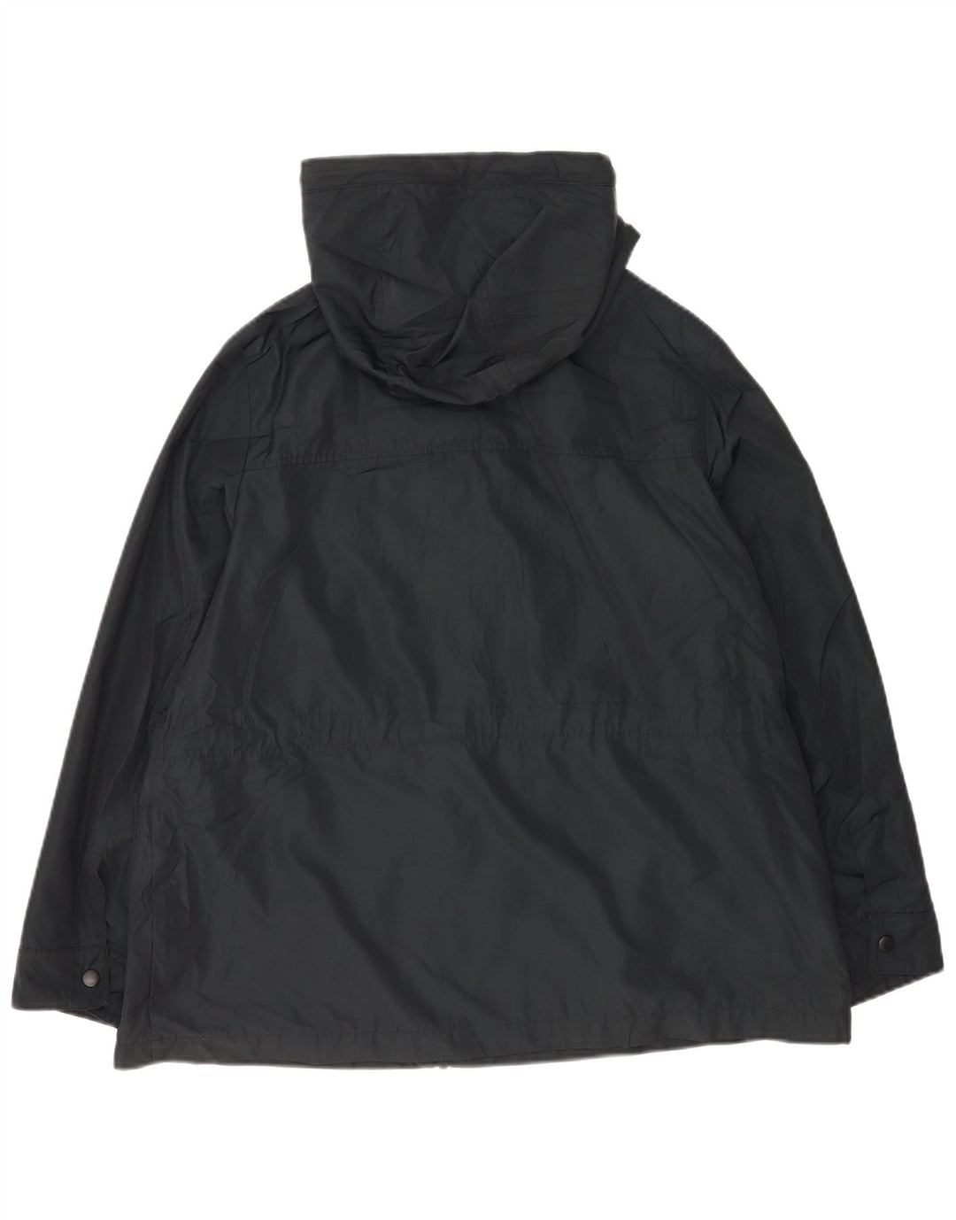 Marks & Spencer Damska kurtka przeciwdeszczowa z kapturem, oversize, UK 18 XL, granatowa