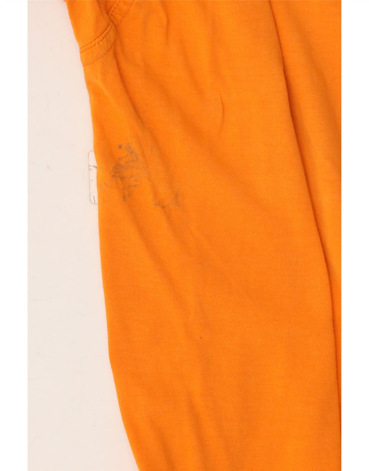 FILA Mens T-Shirt Top XL Orange Vintage Fila and Second-Hand Fila from Messina Hembry 
