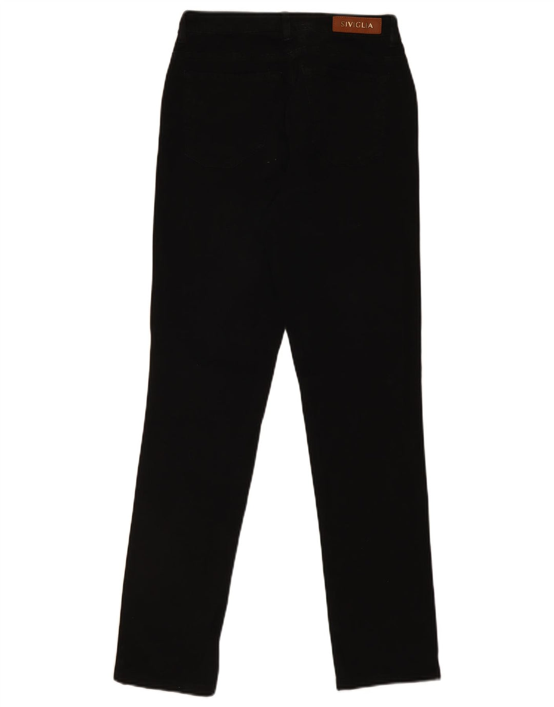 SIVIGLIA Damskie jeansy slim W31 L30 Czarna bawełna