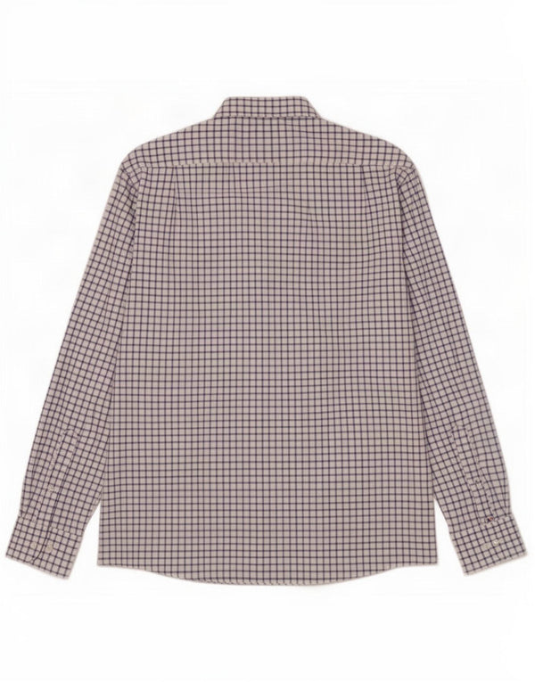 Koszula męska Tommy Hilfiger rozmiar 16 1/2, duża, bawełniana w białą kratkę