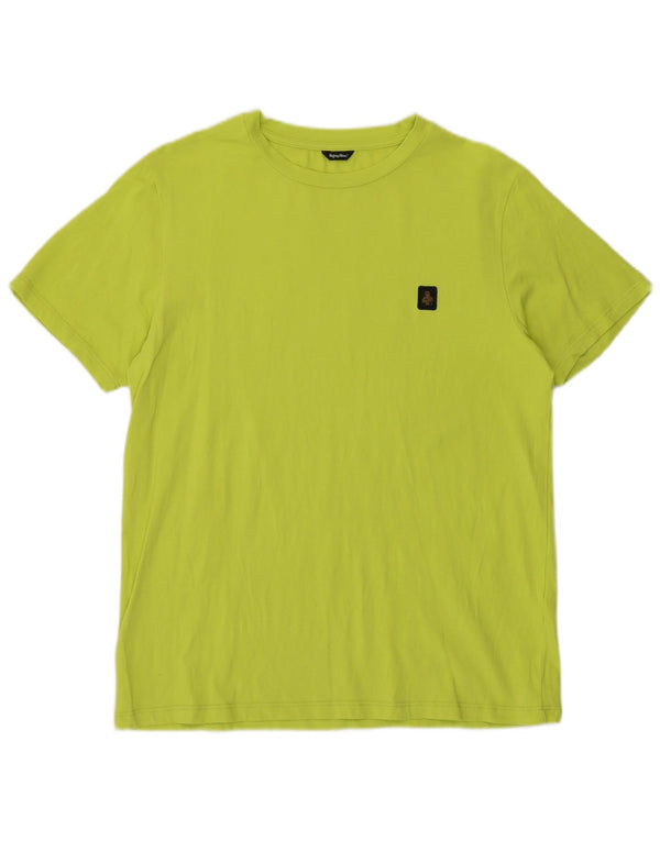 T-shirt męski Refrigiwear XL, zielony, bawełniany