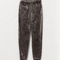Marks & Spencer Damskie welurowe spodnie dresowe Joggers UK 8 Small Grey