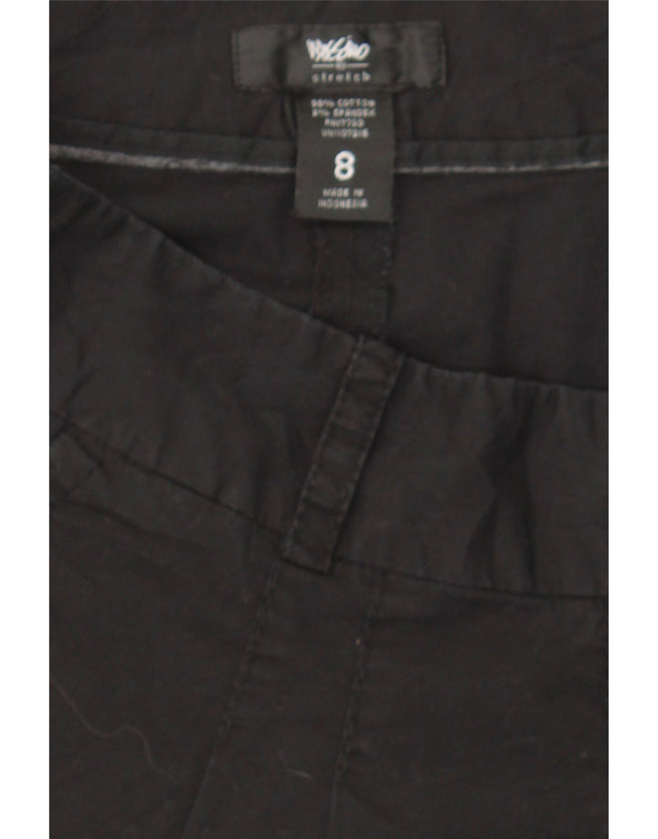 MOSSIMO Womens Chino Shorts US 8 Medium W32  Black Cotton Vintage Mossimo and Second-Hand Mossimo from Messina Hembry 