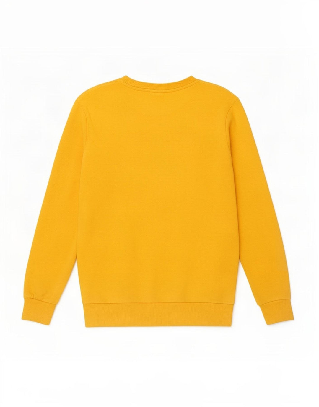 Męska bluza Zara Sweter, średnia żółta bawełna