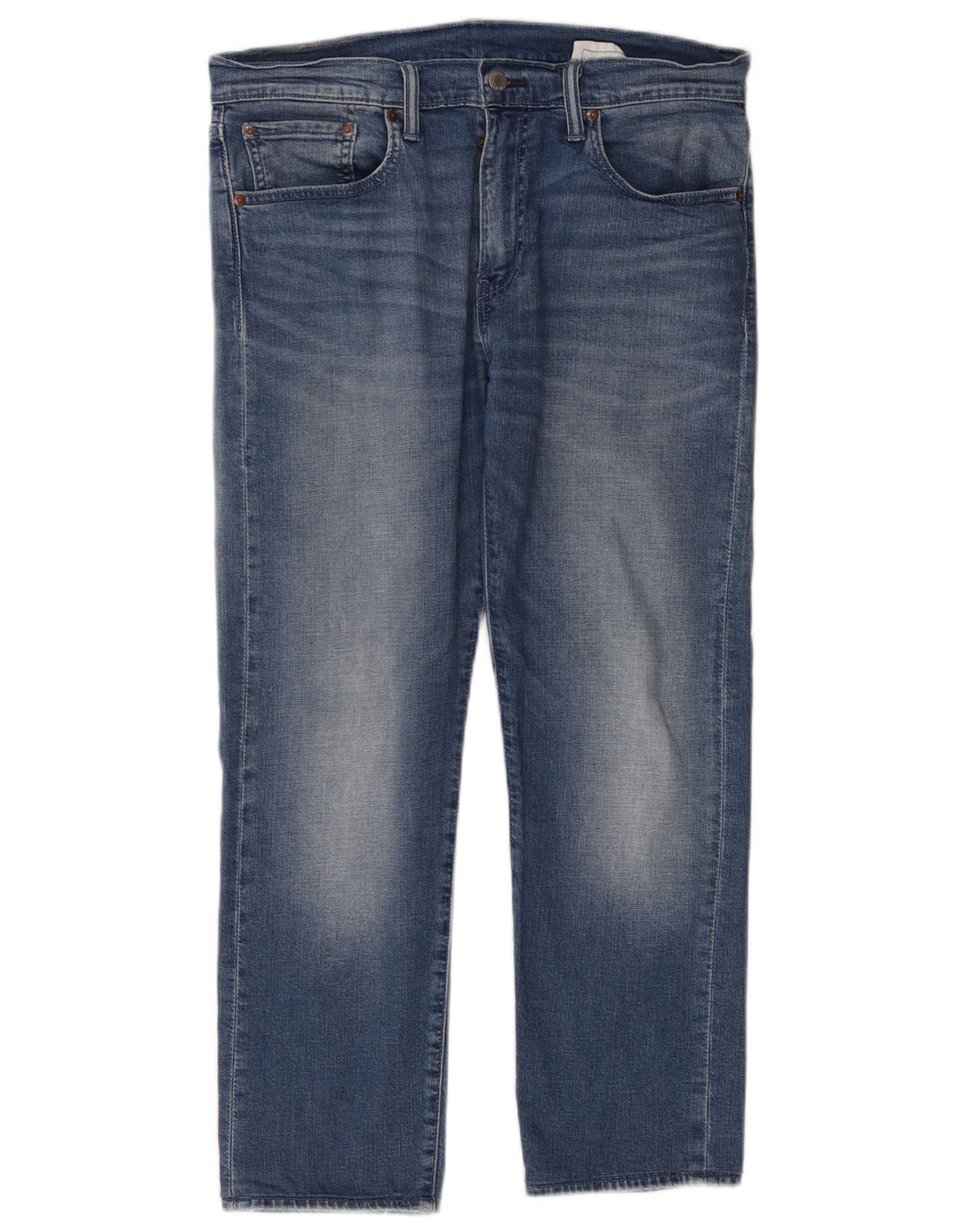 Męskie jeansy Levi's 502 Tapered W32 L28 Niebieskie bawełniane