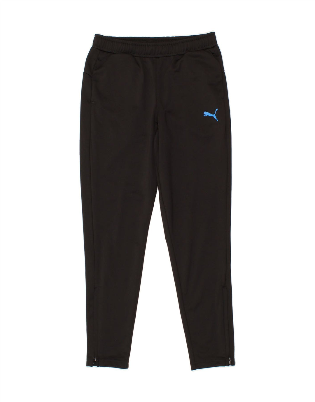 PUMA Boys Tracksuit Trousers 9-10 Years Black Vintage Puma and Second-Hand Puma from Messina Hembry 