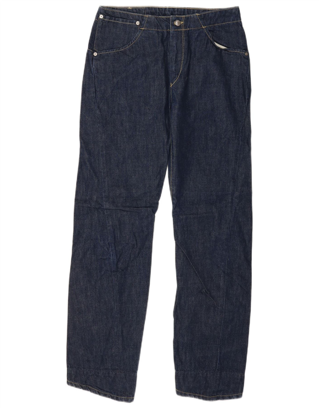 Męskie proste dżinsy Levi's W29 L32 Granatowa bawełna