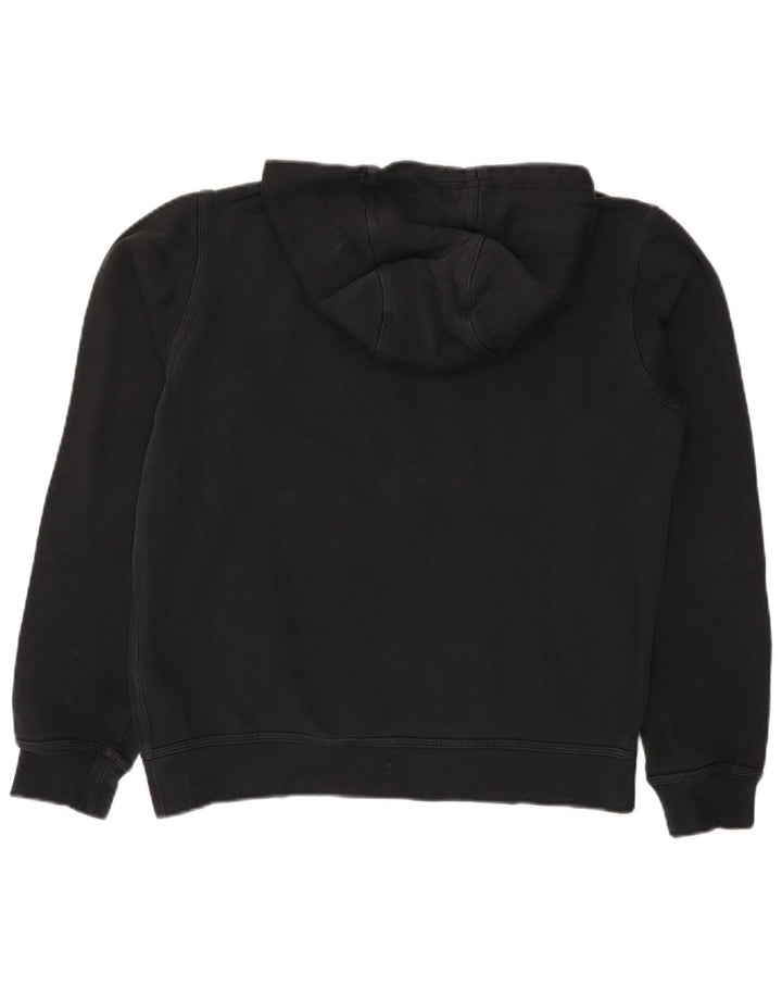 Męska bluza z kapturem Nike, średnia czarna, bawełniana