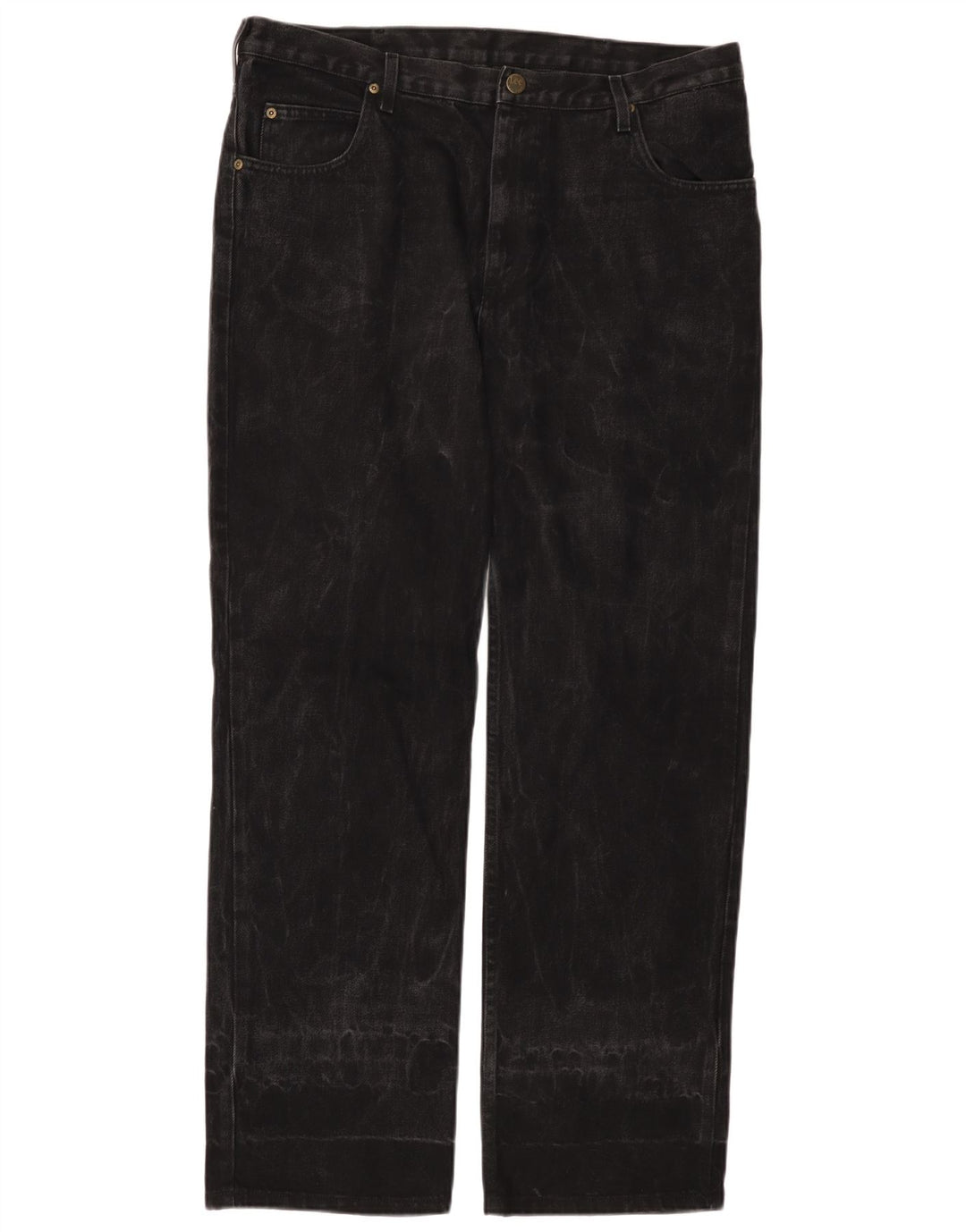 Męskie jeansy LEE Brooklyn Comfort W38 L32, czarne, bawełniane