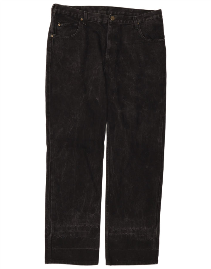 Męskie jeansy LEE Brooklyn Comfort W38 L32, czarne, bawełniane