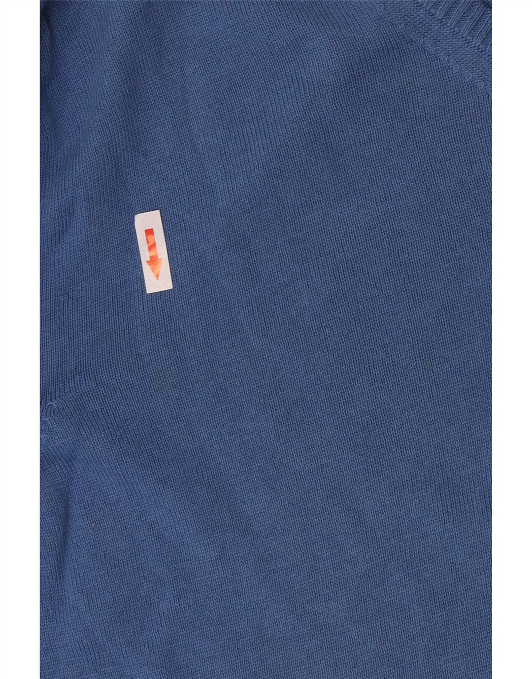 Męski sweter z dekoltem w kształcie litery V, PEPE Jeans, średni niebieski, bawełniany