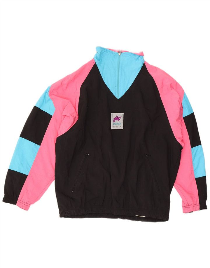 Męska kurtka dresowa o luźnym kroju Golden Cup w kolorze średnio czarnym